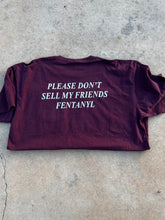 Load image into Gallery viewer, Fent Free T Burgundy